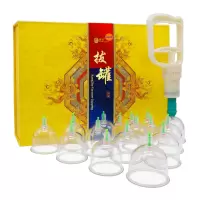 康祝真空拔罐器 C1×16 家用套抽气式拨罐器气罐 拔火罐家用套装