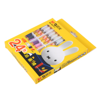 晨光24色米菲六角油画棒MF9013 学生用品 美术用品 油画棒2套/组