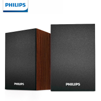 飞利浦(Philips) 电脑音响笔记本迷你家用台式影响通用小音箱 黑色