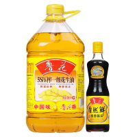 鲁花 食用油5S压榨一级 花生油 5L