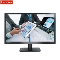 联想(Lenovo)商用显示屏 扬天21.5英寸1920*1080宽LED TFT面板 液晶显示器 VGA+DVI接口 黑色