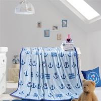 哆啦A梦(DORAEMON) 哆啦A梦法兰绒毯 浅蓝色 180cm200cm精品毛毯 单个价