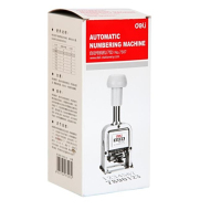 得力(deli) 7507号码机 7位自动号码机 打码机 盖印清晰 财务用品