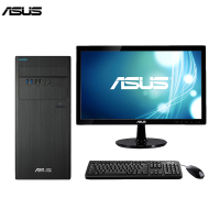 华硕(ASUS) D640MB 商用台式电脑 21.5英寸显示器(i5-9500 4G 1T+128G 集显 W10 G