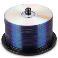 啄木鸟可打印光盘DVD光盘打印DVD-R光盘刻录盘打印光碟白色面4G可打印DVD光碟空白刻录光盘4.7G打印盘片