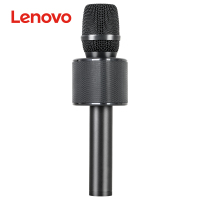 联想蓝牙音箱K歌一体麦克风BM30黑色家庭娱乐KTV内置声卡混响主持会议儿童表演主播户外演出