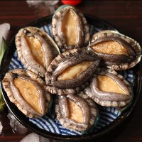 优质 东海野生皱纹盘鲍 350克/盒