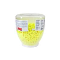 3M 391-1004 高降噪子弹型耳塞(配合耳塞分配器使用) 黄色 均码 500副装
