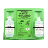 霍尼韦尔/Honeywell 32-000465-0000 Eyesaline双瓶装洗眼液带挂板