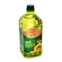 黄金树葵花橄榄食用调和油 葵花籽油特级初榨橄榄油食用油物理压榨植物油 1.8L瓶装