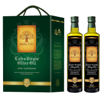 黄金树 特级初榨橄榄油500ml双支装礼盒