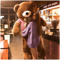 绒玩具玩偶 泰迪熊公仔布娃娃 抱抱熊大号玩偶 1.2米