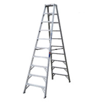 稳耐 家用梯 铝合金梯子折叠双侧1.8米工程梯六步人字梯工业梯T376CN楼梯 进口品牌