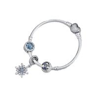 PANDORA潘多拉 925银成品手链 深蓝繁星时尚串珠成品手链