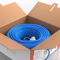 SAMZHE SZ-6305 非屏蔽无氧铜0.56线芯六类网线 305米/箱