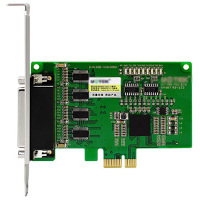 艾德生 UT-784 PCI-E串口卡 DB9针COM口扩展 pci-e转4口RS232转换卡 HB