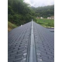 彩钢瓦铁皮瓦防腐瓦塑料瓦屋面屋顶瓦搭脊瓦0.4mm