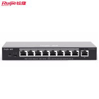 锐捷（Ruijie） 智能监控Poe交换机 RG-ES209GC-P 8口千兆网口