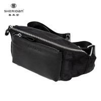 SHERIDAN喜来登腰包男士运动跑步腰包大容量手机钱包SHB190411 黑色