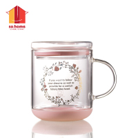 so.home 玉竹耐热玻璃桌面杯 C918-35 单个装