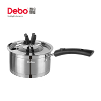 德铂 哥蒙特雷奶锅 不锈钢九十度复底 -DEP-69