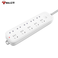 公牛（BULL） 插座/B5系列 GN-B5550 总控开关全长3米十位