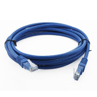 康沐网线 机房布线工程级六类千兆网络跳线 1.5米