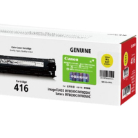 佳能(Canon)CRG-416 Y黄色硒鼓适用iC MF 8050Cn 8030cn 8010cn 8080Cw单个装