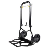 新越昌晖行李车折叠小推车小拖车拉杆车货手拉车买菜购物车手推车货车承重约120斤黑WES-2022H[厂家直送]