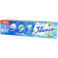 高露洁(Colgate) 90克冰爽三重薄荷牙膏口腔清洁清新口气美白牙齿