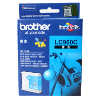 兄弟(brother)LC-960C 青色墨盒 400页打印量 适用 FAX-1360/FAX-2480 单支装