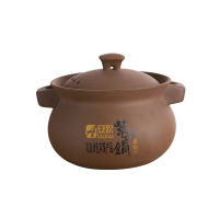 奥克帅(AOKESHUAI) 4升安狄紫砂锅无釉砂锅家用炖锅煲汤汤煲炖煲明火天然气耐高温大号锅活动奖品用品 单个装