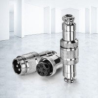 连航 航空插头+插座GX20-3芯套装