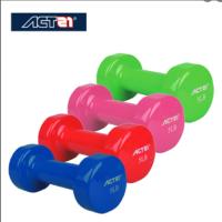 规格[奥可特 DB-8008 浸塑哑铃8P]小哑铃家用健身瑜伽塑臂瘦臂