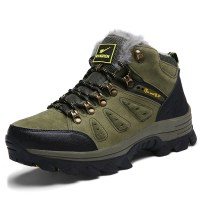 SCP 加绒保暖棉鞋 SCP-13174 冬季加绒保暖休闲运动鞋高帮加厚冬天户外登山棉鞋 (双)