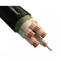 国标纯铜 电缆电线 纯铜4芯(3+1),35mm²