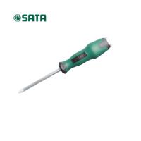 世达(SATA)61707 3x200mm T系列十字形穿心螺丝批刀 单个装-(个)