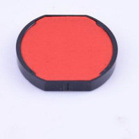 (ZD) 晨光 回墨印章 翻转替换印台 红色圆章印油墨盒 专用储油垫 单位:个