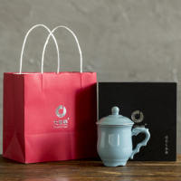大润窑(DA RUN YAO)蓝彩天坛杯 茶杯单个装