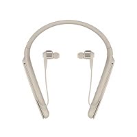 索尼(SONY)WI-1000X 高解析度无线降噪立体声耳机 香槟金色