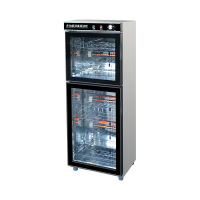 规格[46*39*154cm 双门]商用消毒柜 酒店厨房碗碟消毒柜不锈钢 红外线消毒柜