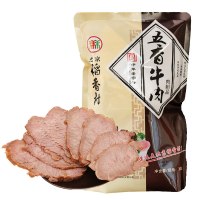 三禾北京稻香村 五香牛肉300g 北京特产熟食 真空包装即食熟牛肉 中华老字号