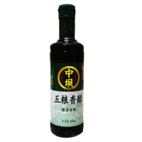中坝 五粮香醋500ml 酿造食醋水饺蘸料醋厨房调味品(30瓶起发)