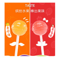 蜡笔小新(Larbee) DT 1260g愤怒的小鸟什锦味真果棒棒糖 1260g*6罐 79411