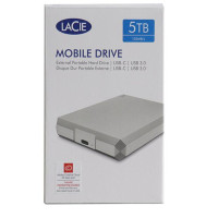 希捷 莱斯LaCie 5TB Type-C/USB3.1 移动硬盘 棱镜系列 2.5英寸 钻石切割 周年设计(单位:套)