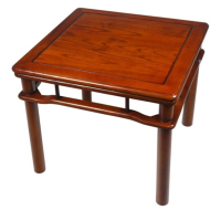 实木茶几中式方形桌实木沙发旁茶几矮桌子简约现代小茶几创意