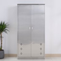 钱柜 清洁柜 储物柜收纳柜工具柜扫把拖把保洁整理柜 304不锈钢 双门