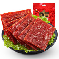 来伊份 靖江特产小包装肉食猪肉干200g/袋