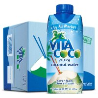 唯他可可(Vita Coco)天然椰子水进口NFC果汁饮料330ml*12瓶