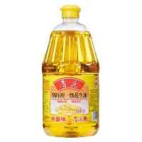 鲁花5S物理压榨食用油 压榨一级 花生油1.8L/瓶